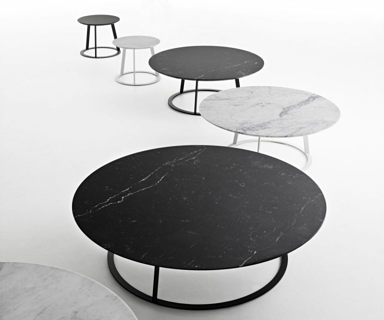 Albino Family Marble • Marble coffee and side tables • Horm