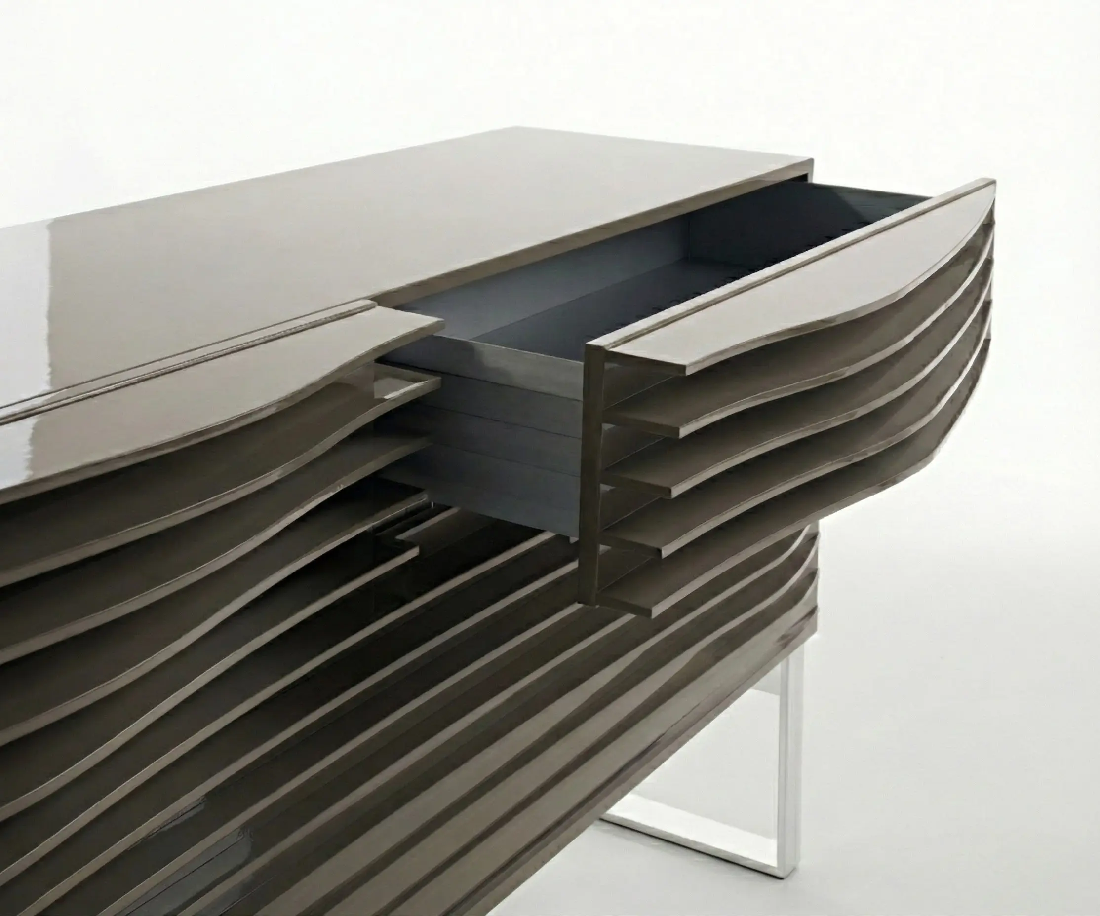 Tide Laccato Lucido Bruno RAL7013 copia