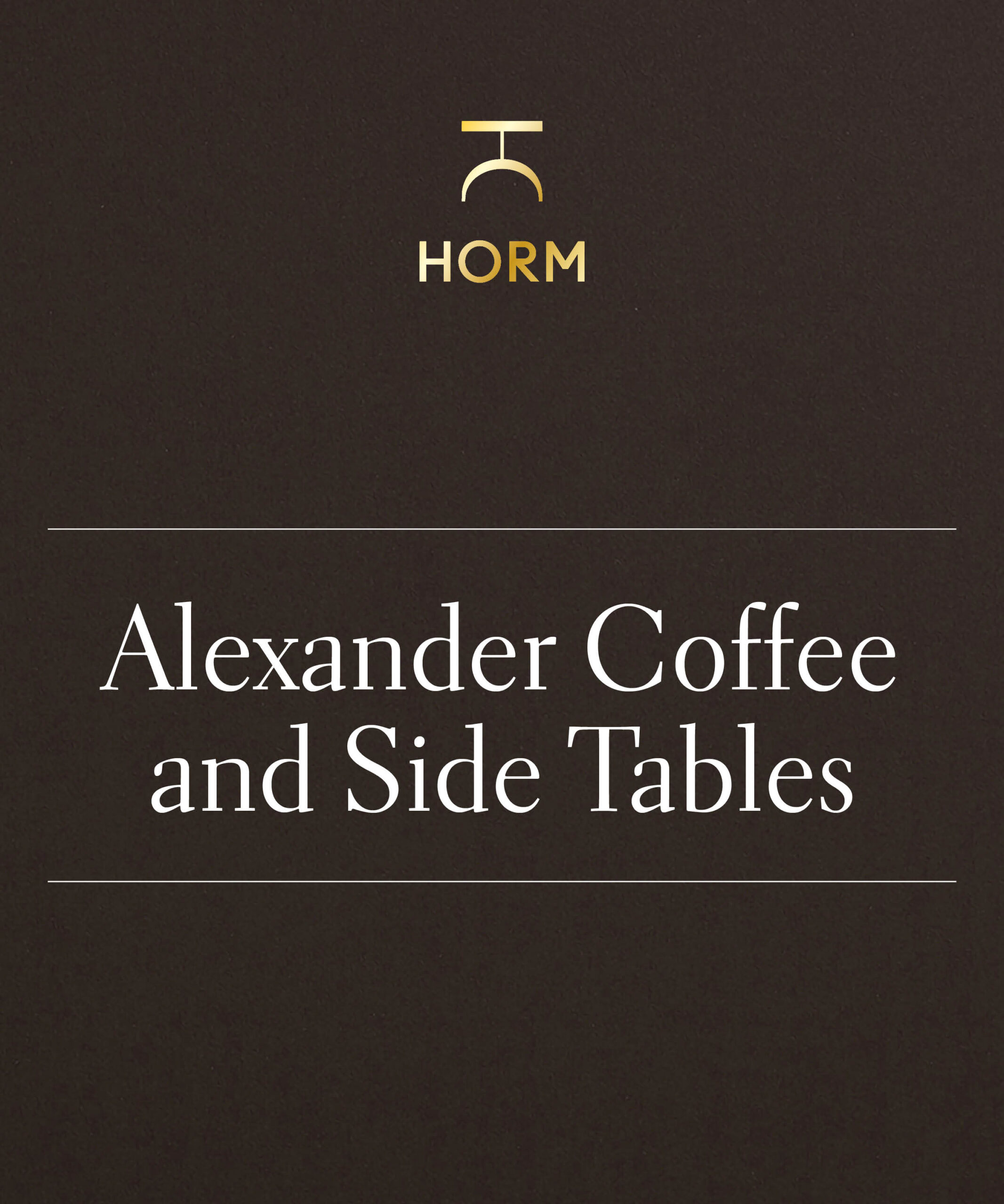 Alexander Coffee and Side Tables