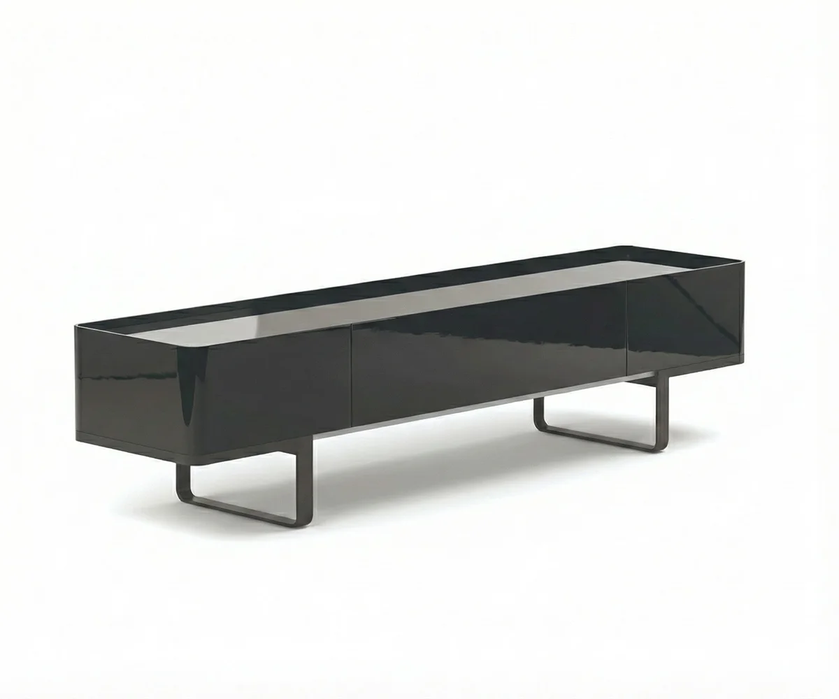 Mayor Low Dining Lucido Nero RAL9011