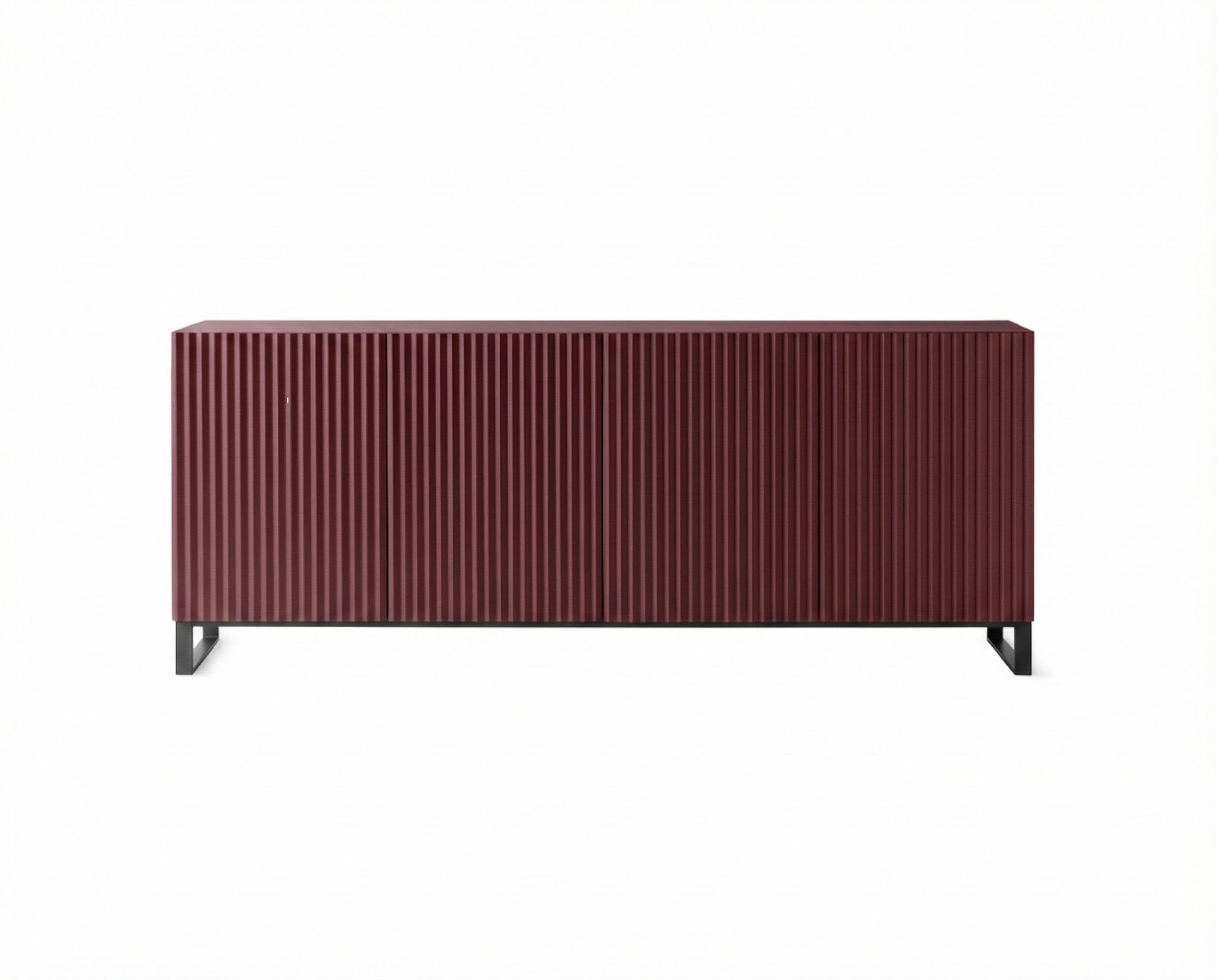 Laccato Opaco Rosso Vino RAL3005